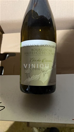 Bourgondië Niet gespecificeerd Domaine Bonnardot Clos des Osuaux 2016