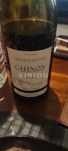 Loire Valley Chinon Château Naie 2023