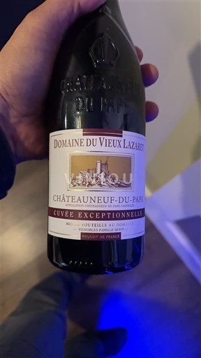 Thung lũng Rhône Châteauneuf-du-pape Domaine Vieux Lazaret Exceptionnelle 2017