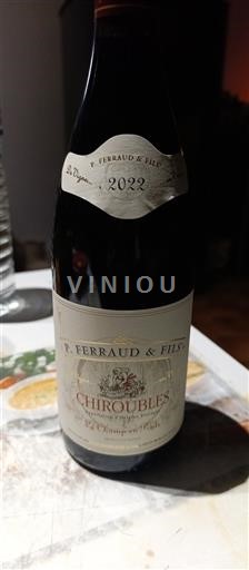 Beaujolais Chiroubles P. Ferraud & Fils 2022