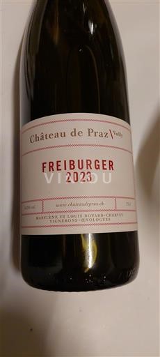 Fribourg Vully Château Praz Freiburger 2023