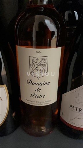 Vini Rosé sec Domaine Pietri 2024 Francia Corsica Coteaux del Capo Corso AOC