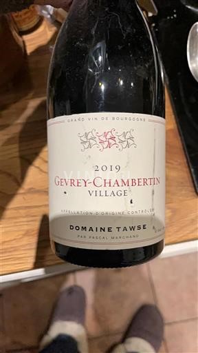 Bourgogne Gevrey-chambertin Domaine Tawse Village 2019