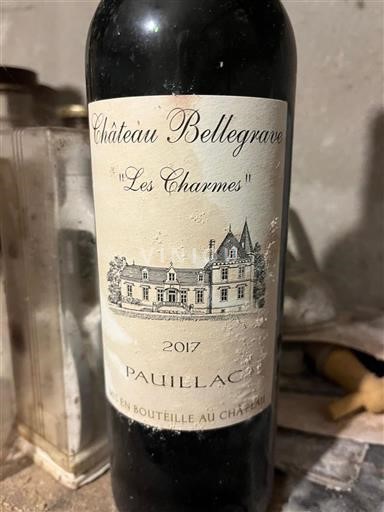 Bordeaux Pauillac Château Bellegrave Les Charmes 2017