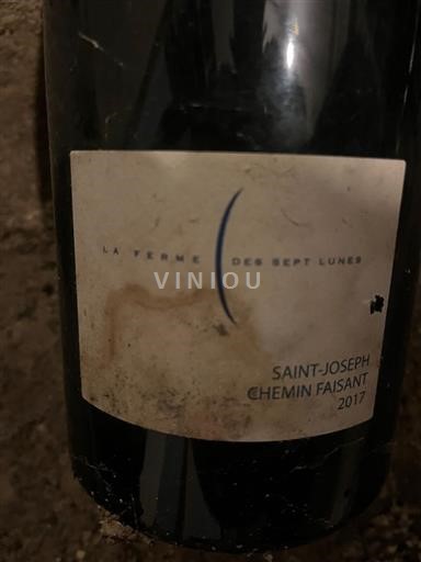 Rhônen laakso Saint-Joseph La Ferme des Sept Lunes Chemin Faisant 2017