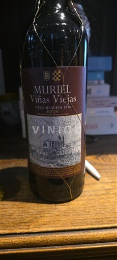 La Rioja Rioja Muriel Viñas Viejas Gran Reserva 2016