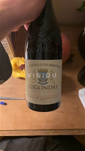 Rhônen laakso Gigondas Dentelles en Armoiries Ei vuosikertaa