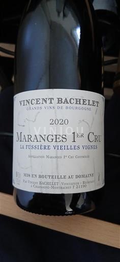 Burgundy Maranges Premier Cru Vincent Bachelet La Fussière Vieilles Vignes 2020