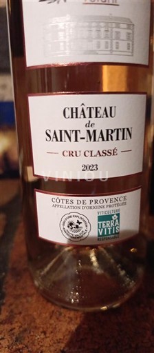Provence Côtes-de-provence Cru Classé Château Saint-Martin 2023