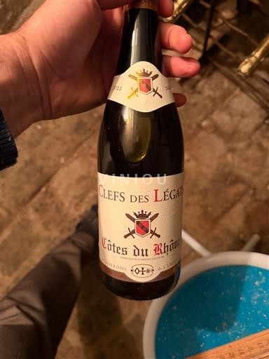 Thung lũng Rhône Côtes-du-rhône Clefs des Légats 2022