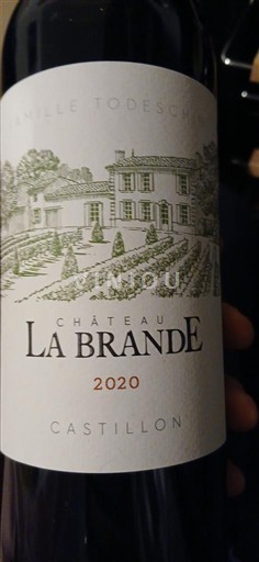 Bordeaux Castillon-côtes-de-bordeaux Château La Brande 2020