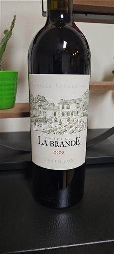 Bordeaux Castillon-côtes-de-bordeaux Château La Brande 2020
