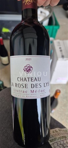 Bordeaux Listrac-Médoc Château La Rose des Lys 2021