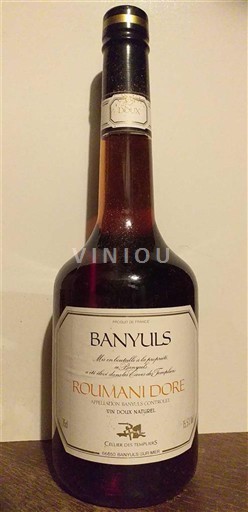 Roussillon Banyuls Caves du Roussillon Roumani Doré Không niên vụ