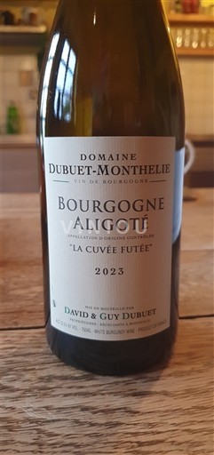 Burgundi Bourgogne Aligoté Domaine Beut-Monthelie La Futée 2023