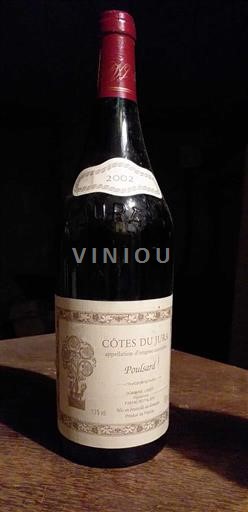 Jura Côtes-du-Jura Domaine André et Mireille Tissot Poulsard 2002
