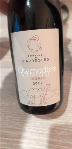 Beaujolais Régnié Domaine S Capréoles Chamodère 2023