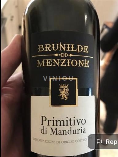 Puglia Primitivo di Manduria Brunilde di Menzione 2018