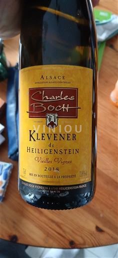 Alzacija Klevener iz Heiligensteina Charles Boch Vieilles Vignes 2018