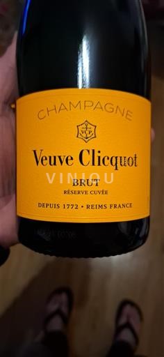 Champagne Veuve Clicquot Brut Réserve Icke årgångsbetecknad