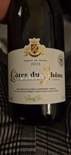 Rona dolina Côtes-du-Rhône Compagnie Vinicole De La Vallée Du Rhône 2023