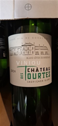 Burdeos Blaye-Côtes de Burdeos Château S Tourtes Sauvignon Blanc 2024