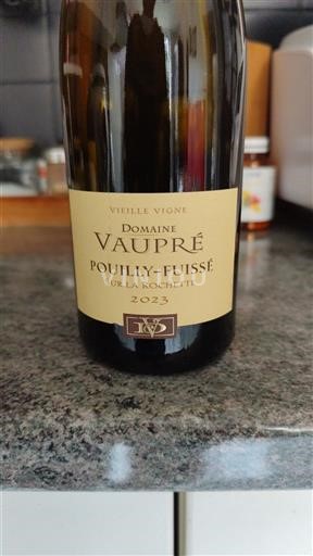 Burgundija Pouilly-fuissé Domaine Vaupré Vieille Vigne Sur La Rochette 2023
