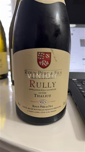 Burgundy Rully Roux Père & Fils Thalius 2021
