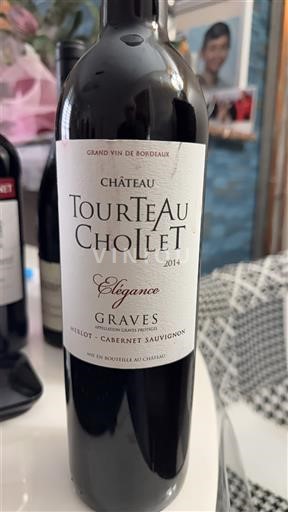 Bordeaux Graves Château Tourteau Chollet Élégance 2014