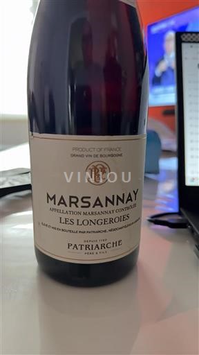 Burgund Marsannay Patriarche Les Longeroies 2015