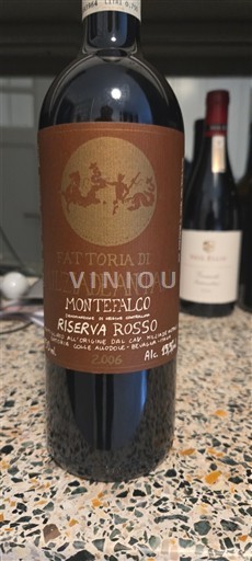Umbrien Montefalco Fattoria di Milziade Antano Riserva Rosso 2006