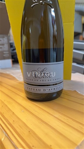 Loire Valley Anjou Château Avrillé Anjou blanc 2022