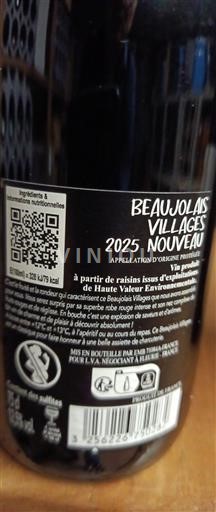Beaujolais Beaujolais byar Nouveau 2025