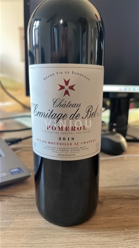Bordeaux Pomerol Château L'Ermitage de Bel-Air 2018