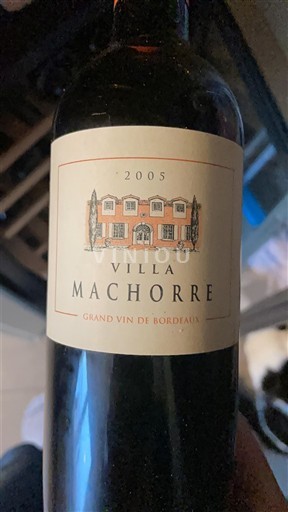 Burdeos Bordeaux Villa Machorre 2005