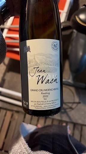 Alzacija Riesling Grand Cru Jean Wach 2022