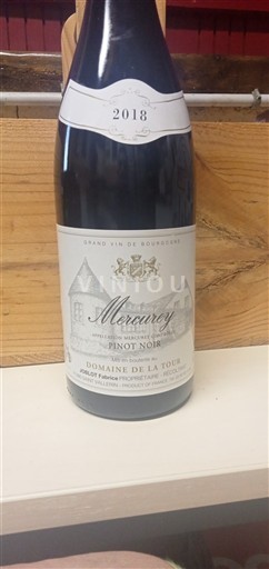 Bourgondië Mercurey Domaine La Tour Pinot noir 2018