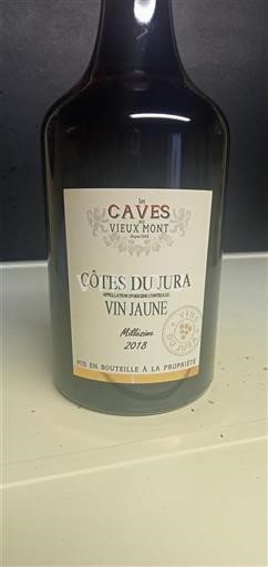 Jura No se traduce. Les Caves Vieux Mont 2018
