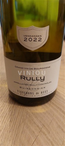Bourgogne Rully Vignerons de Buxy Buissonnier 2022