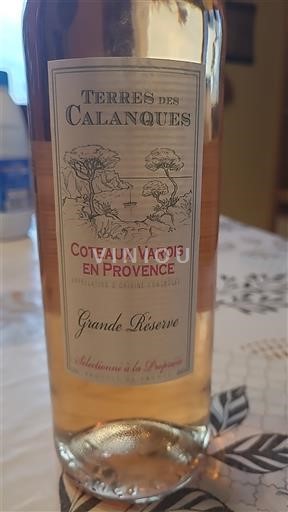 Provence Coteaux Varois en Provence Terres des Calanques Grande Réserve 2021