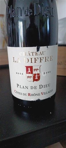 Rhônen laakso Määrittelemätön Château La Diffre Plan de Dieu 2022