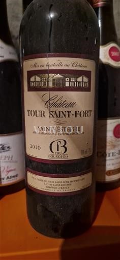 Burdeos Saint-Estèphe Cru Bourgeois Château Tour Saint Fort 2010