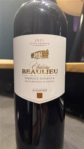 Burdeos Bordeaux superior Château Beaulieu Premium 2021