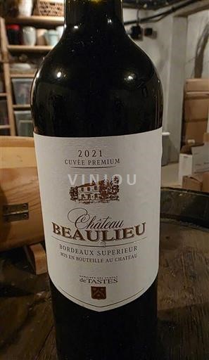 Bordeaux Bordeaux Supérieur Château Beaulieu Premium 2021