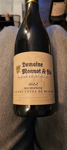 Bourgogne Hautes Côtes de Beaune Domaine Monnot & fils 2022