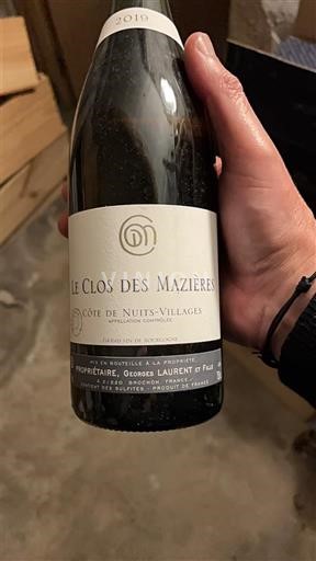 Burgundsko Côte de nuits villages Georges Laurent et Fils Le Clos des Mazières 2019