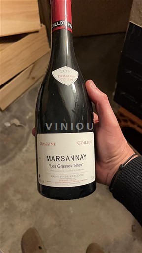 Burgundi Marsannay Domaine Collot Les Grasses Têtes 2018