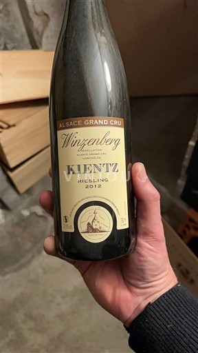 Alsace Ospecificerad Grand Cru Kientz Winzenberg 2012