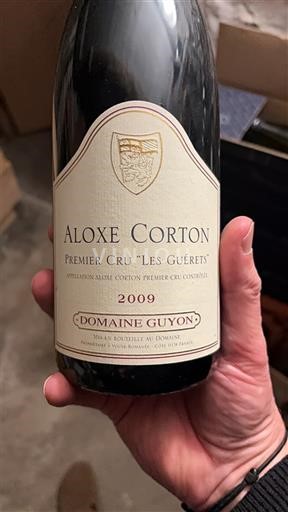 Burgundy Aloxe-Corton Premier Cru Domaine Guyon Premier Cru Les Guérets 2009