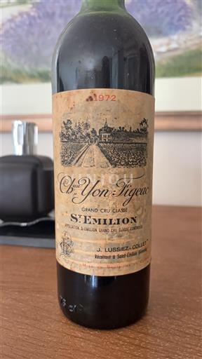 Bordeaux Saint-Émilion Grand Cru Château Yon-Figeac 1972